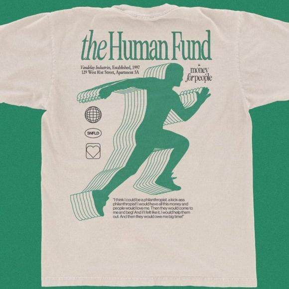 The Human Fund Seinfeld Tee Shirt, George Costanza Graphic Shirt - Picture 1 of 4